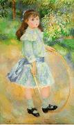 Auguste renoir, Girl With a Hoop,
